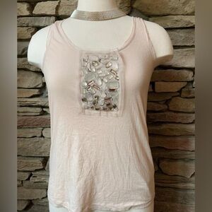 J crew bedazzled tank